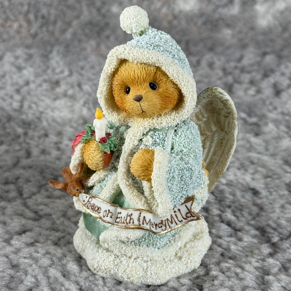Cherished Teddies Christmas Angel Angela #175986 "Peace On Earth and Mercy Mild"